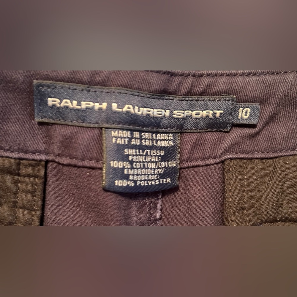 Classy! Polo Ralph Lauren Sport Shorts Classic Shorts Sz 10 - Picture 3 of 3